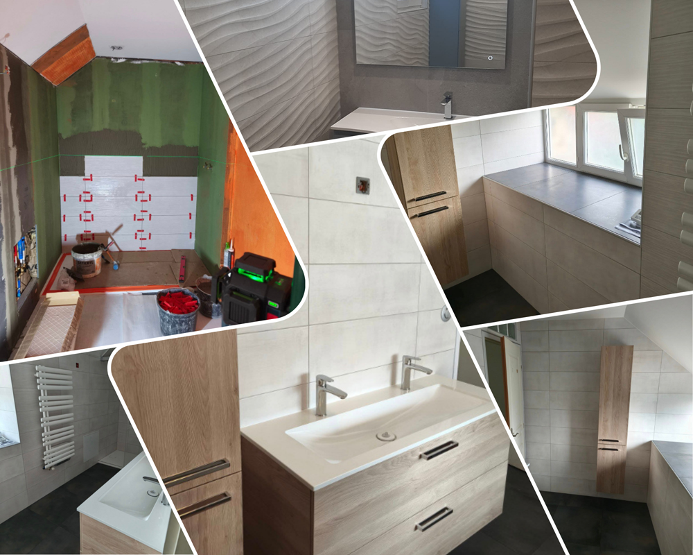 Création salle de bains à Chaumont